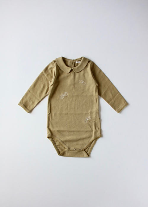 ミナ ペルホネン Babychoucho 襟付きロンパース8 000 Shoka