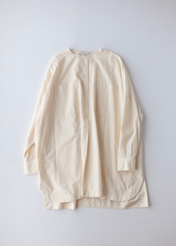 sold outARTS&SCIENCEBig pocket shirt– natural – | Shoka: