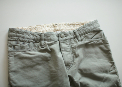 ミナ ペルホネン stucco パンツ gray