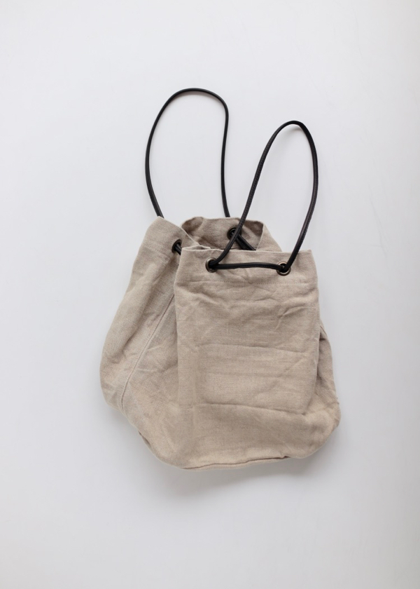 ARTS & SCIENCE Oval lantern bag リネン - ショルダーバッグ