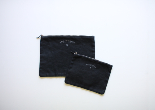 Arts Science Pouch M L Black Shoka